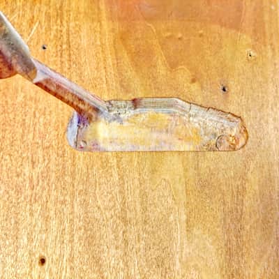VINTAGE 1971 FENDER MUSICMASTER BASS BODY - STRIPPED image 10