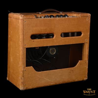 Fender Tremolux 5E9-A Narrow Panel 15-Watt 1x12" Guitar Combo  1956 image 2