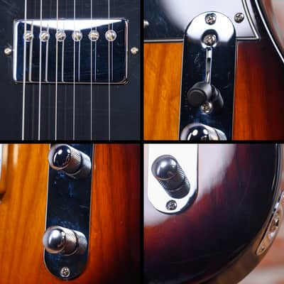 G&L Tribute Series ASAT Classic Bluesboy 3-Tone Sunburst 2017 w/Hard Shell Case image 13