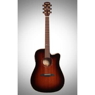 Alvarez MDA66CESHB Masterworks Dreadnought Acoustic-Electric Guitar, Sunburst, Open Box (Very Good) image 2
