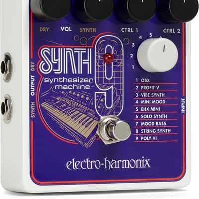 Electro-Harmonix Synth9 Synthesizer Machine Guitar Pedal image 2