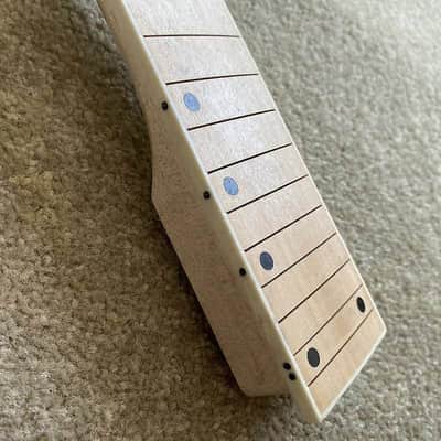 Maple Wood Reversed Headstock Guitar Neck, 24 Frets Fingerboard Fretboard image 7