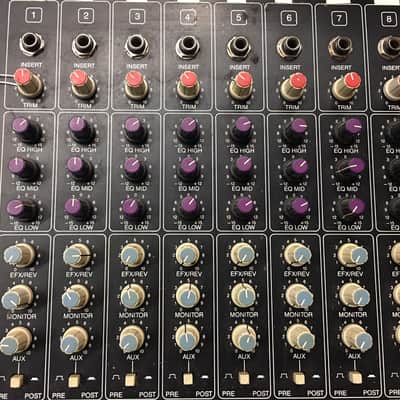 EV BK-832 Electro Voice 8 Channel Sound Board Stereo Mixer Vintage image 3