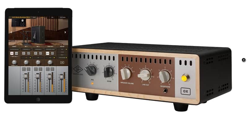 Universal Audio OX Amp Top Box Attenuator Silver/Brown/Black, B-Stock image 1