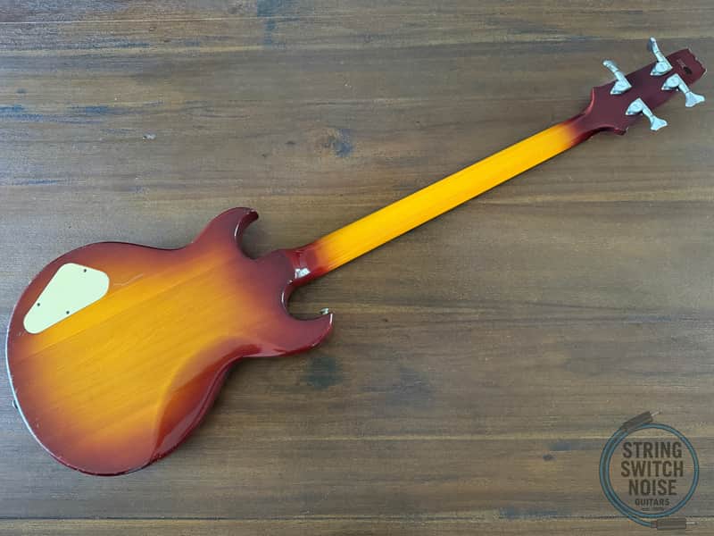 Aria Pro II, Cardinal Series Bass, MIJ 1982, Cherry Burst, SET