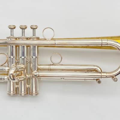 Blackburn 1B-348 Yamaha Miyashiro Bell Custom Bb Trumpet Silver image 1