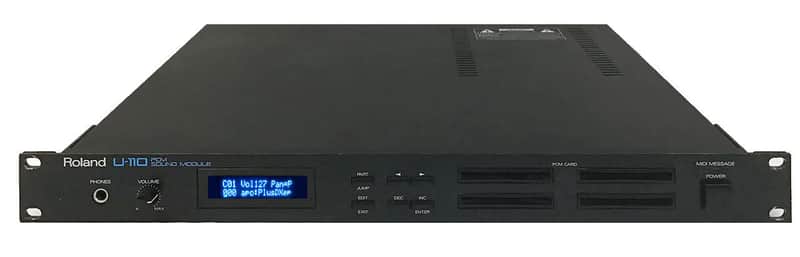 Roland u110 1986 - noir image 1