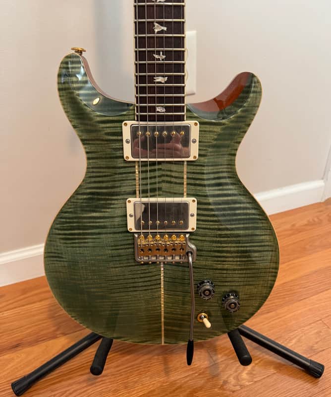 PRS Santana Retro Top 10 2018 - Trampas Green image 1