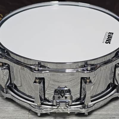 Sonor SSD 1455 STS 14"x 5.5" Steve Smith Signature 14x5.5" Cast Steel Snare With Hella Die Cast Hoops image 4
