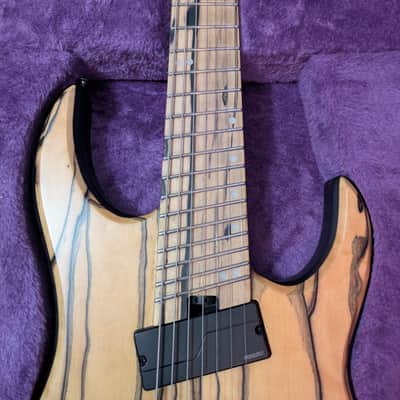 Legator NRF7-200 Ninja R 200 7-String Multi-Scale with Maple Fretboard 2010s Solid Purple Burl image 4