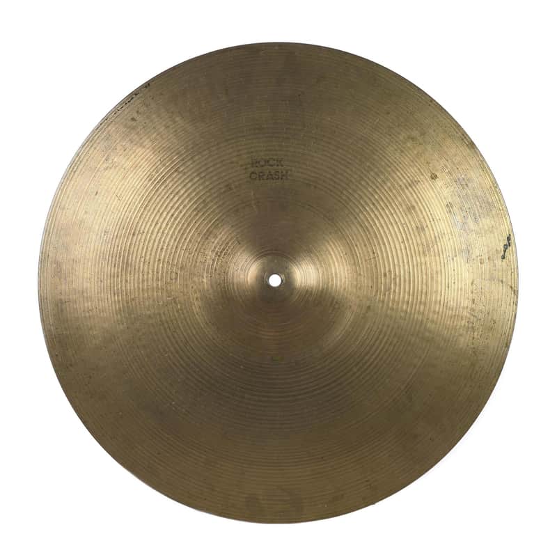 A. Zildjian 18" Hollow Logo Rock Crash Cymbal 1978 - 1982 image 1