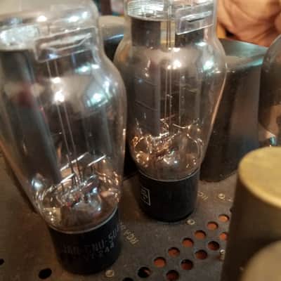 RCA Rare Military Projector Tube Amp MI-1356 Monoblock 6L6 PP for PH-398 PG-200 EQ 1949 - Black Wrinkle Paint image 10