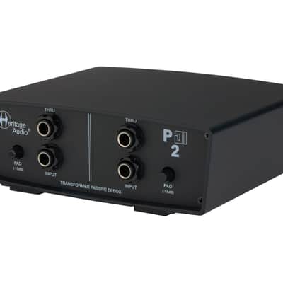 Heritage Audio P DI 2 Transformer Passive DI Box image 4