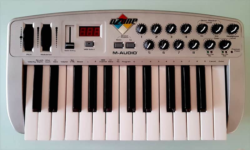M-Audio Ozone, USB 2x2 audio interface + MIDI controller image 1