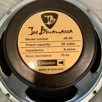 Celestion Joe Bonamassa UK MADE PAIR. JB-85 - Gold/Black image 2