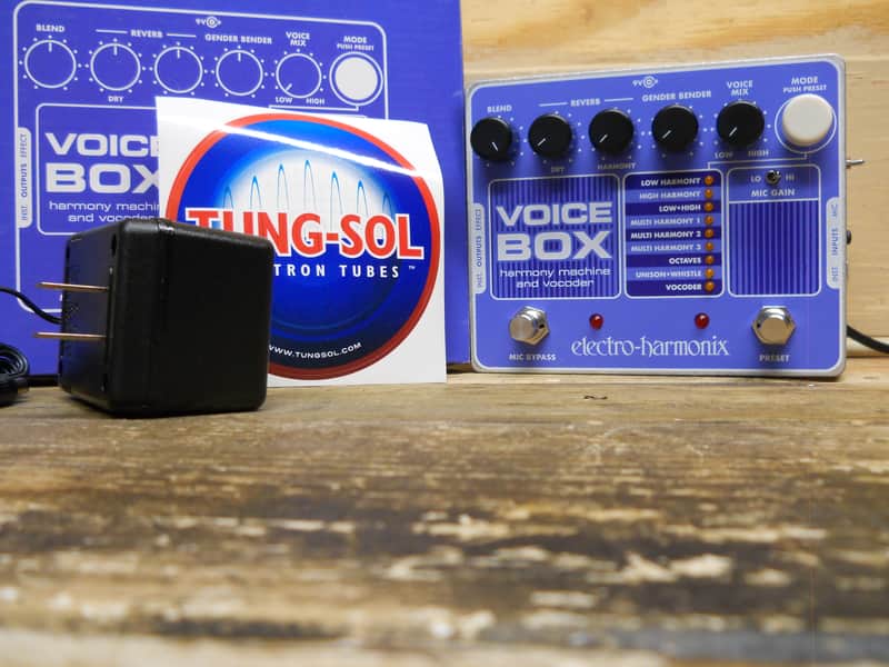 Electro-Harmonix Voice Box Harmony Machine & Vocoder - Purple / Black image 1