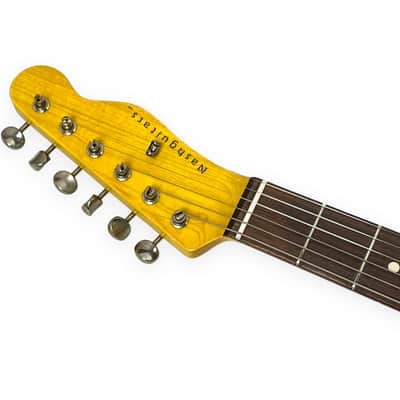 Nash T-2HB w/ Lollartrons, 2022 Olympic White, Pine body, Light Relic. NEW (Authorized Dealer) image 14