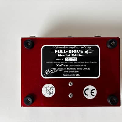 Fulltone Full-Drive 2 MOSFET 10th Anniversary - rot image 3