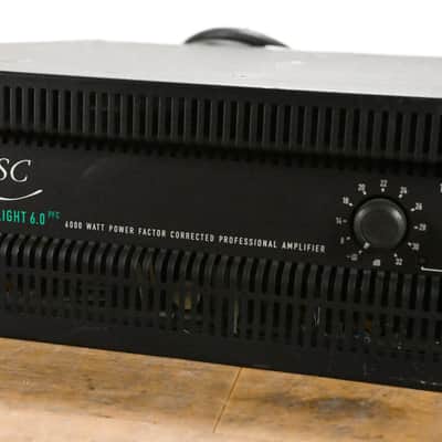 QSC PowerLight 6.0 PFC Power Factor Corrected 2-Channel Power Amplifier CG011UR image 3