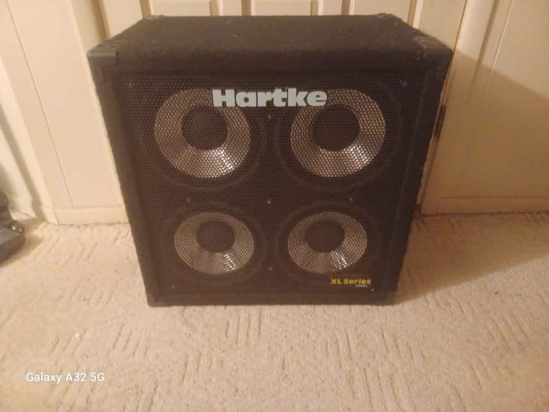 Hartke 410XL Electric Bass Guitar Speaker Cabinet 400 Watt Bass Amp Cab image 1
