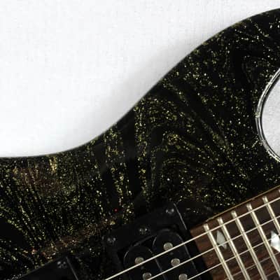 Custom Swirl Painted Laguna LE-50 (Short Scale) Electric Guitar image 19