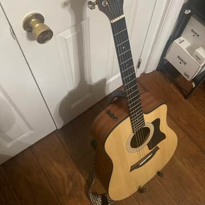 Taylor 110ce Acoustic-Electric Guitar - Natural Sapele image 2