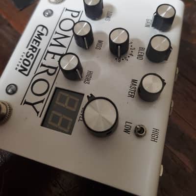 Emerson Pomeroy Boost/Overdrive/Distortion 2010s - White *NO BOX* image 7