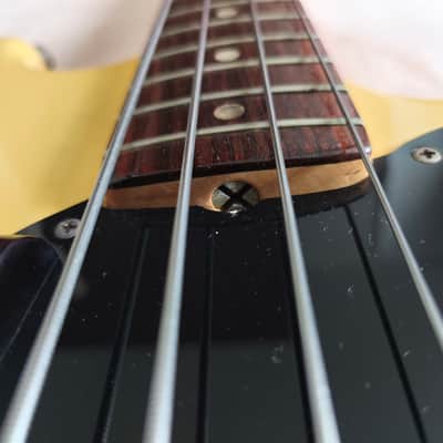 1978 Fender Musicmaster Bass with Original Fibre Hard Shell Case image 10