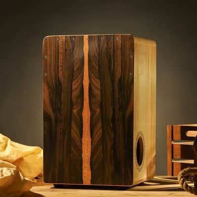 Immagine U-Turn Cajon 50 Premium Ziricote mit seitlichem Schallloch - 2