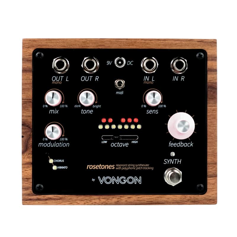 Vongon Rosetones Resonant String Synthesizer with Polyphonic Pitch Tracking image 1