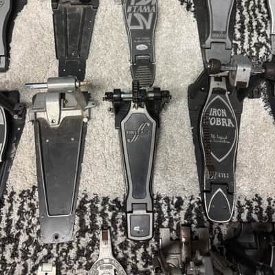 Large Lot of Bass Drum Kick Pedals & Parts – Tama Yamaha Sonor Gibraltar Pearl Mapex image 8
