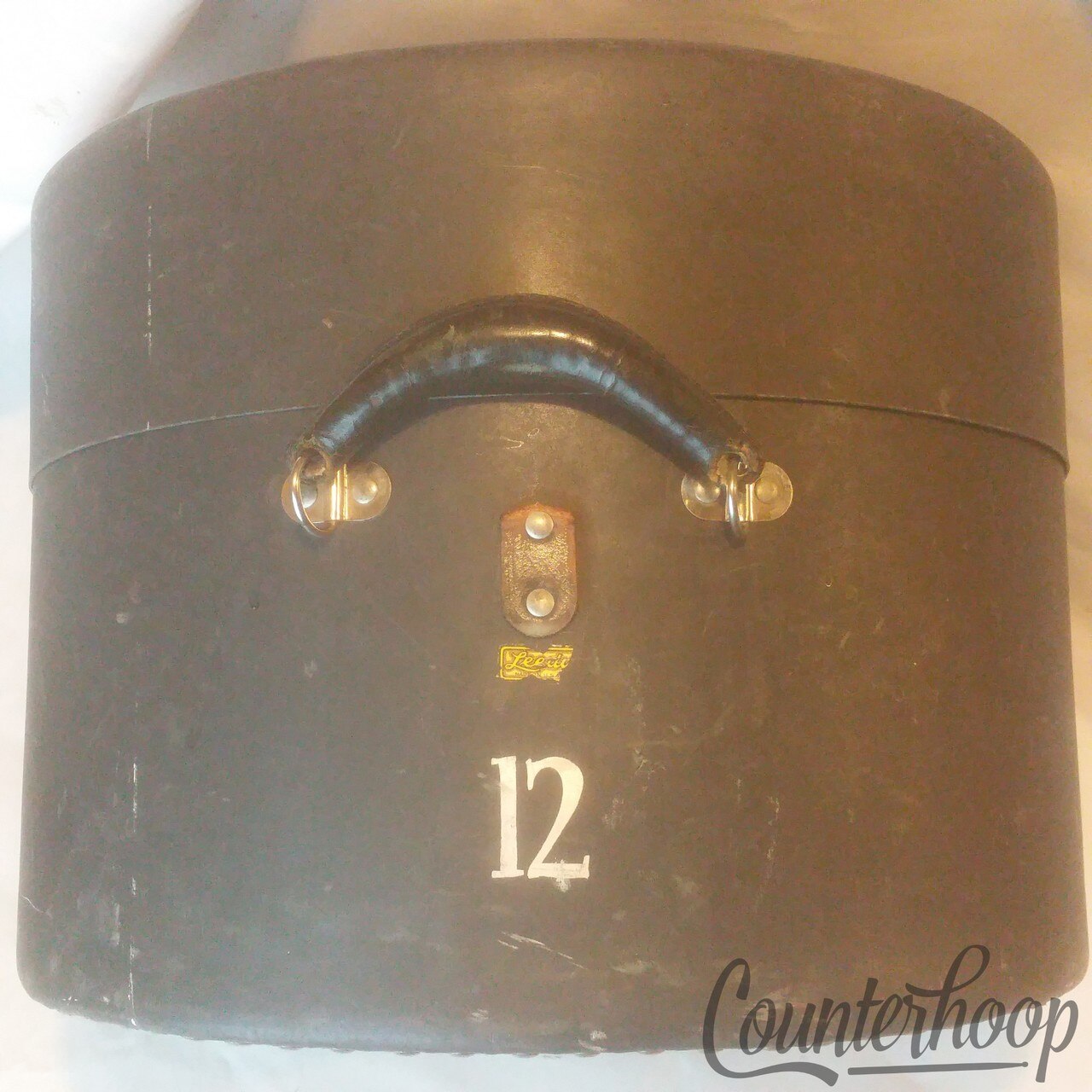 Leedy 12x16"Floor Tom Drum Tenor Marching Snare Hard Shell Drum Case Fiber 40s* — main photograph
