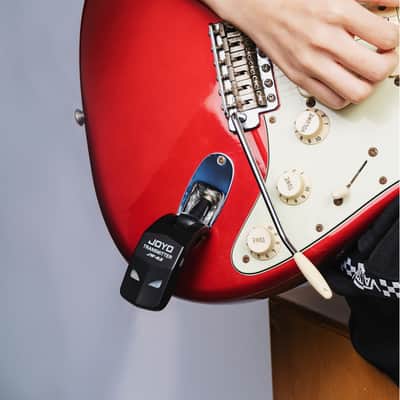 JOYO jw-03 2.4GHz Wireless Guitar System 4 Channels Rechargeable Audio Wireless Transmitter Receiver for Guitar Bass Electric Instruments,price include the import duty for US buyer image 4