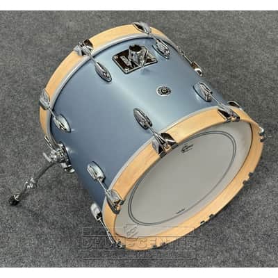 Gretsch Brooklyn 3pc Jazz Drum Set Satin Ice Blue Metallic image 3