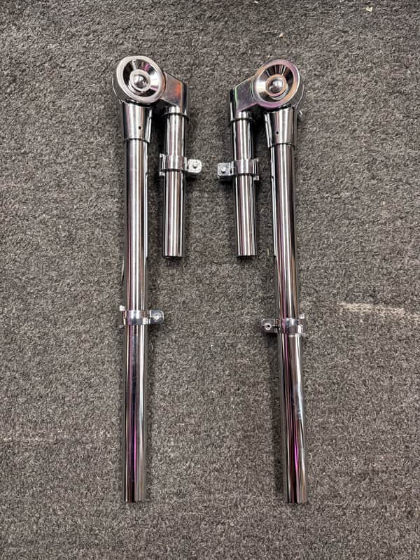 Pearl Double Tom Holder / Mount Chrome Drum Hardware B-Stock image 1