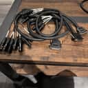 Seismic Audio SA-DB8XF3 8-Channel DB25 to XLR Female D-Sub Snake Cable - 3' 2010s - Black