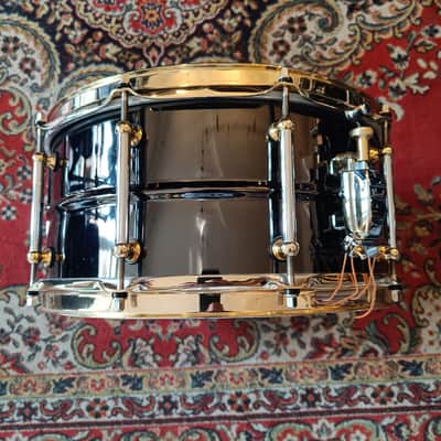 Pearl Steve Ferrone Signature 14"x6,5" 1999 - Black nickel over brass image 3