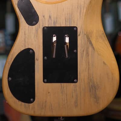 Washburn N24 Nuno Bettencourt Vintage Electric Guitar, Natural Matte image 7