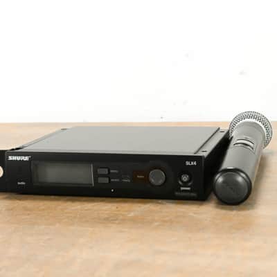 Shure SLX24/SM58 Handheld Microphone System - H19 Band NO POWER SUPPLY CG012NU image 1