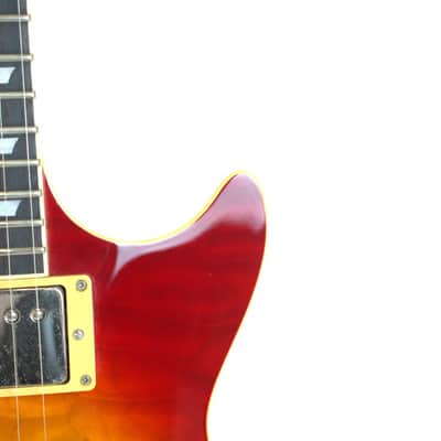 Tokai Love Rock LS90Q Quilt Maple Top Les Paul MIJ Japan 2009 Heritage Dark Cherry image 10