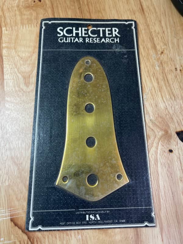 Schecter Jazz bass - Brass image 1