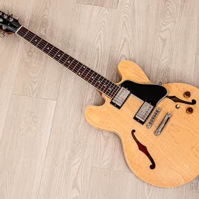 2005 Gibson Memphis ES-335 Dot Antique Natural, 100% Original & Near Mint w/ 57 Classic PAFs, Case image 12
