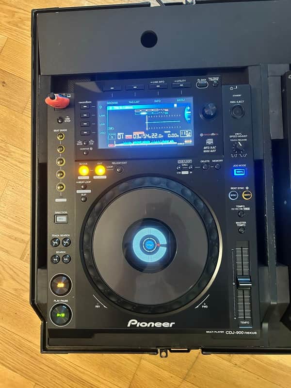 Pioneer CDJ-900NXS Professional Multi Player 2018 - Black image 1
