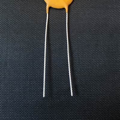 Circle D .02 uF Capacitor Ceramic Disc Dime Tone Caps +80-20% utilized in 1970s Stratocasters image 1