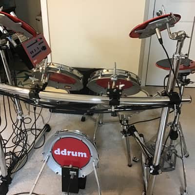 ddrum 4 Clavia Electronic Drum Set  5- Piece W/ Rack Vintage Electric Drums  From Sweden image 14