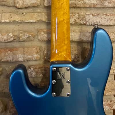 Ernie Ball Music Man Classic StingRay 4 with Maple Fretboard 2010 - 2020 - Diego Blue image 3