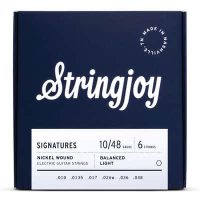 Stringjoy 10-48 Balanced Light Signatures NW Electric Guitar Strings - SJ-BAL10 image 2