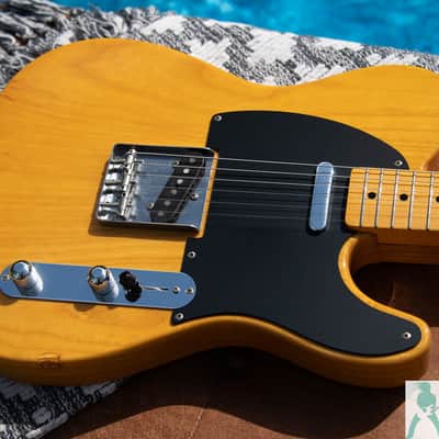 Fender TL52-78US - '52 Telecaster Reissue - Vintage Natural - Premium Ash Body w US Vintage Reissue PU's - Pro Set Up w Perfect Frets/Action/Intonation! image 11