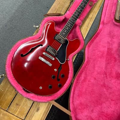 Gibson ES-335 Dot Memphis 2013 - Satin Red W/ Gibson Case image 2