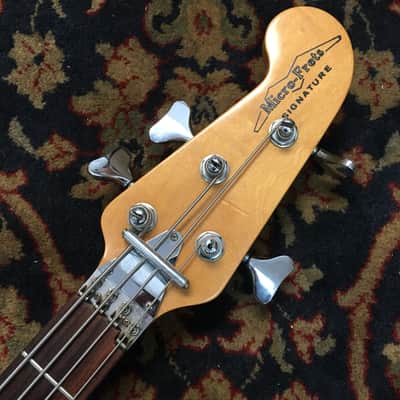 Micro-Frets Signature Bass Guitar Walnut Microfrets image 5